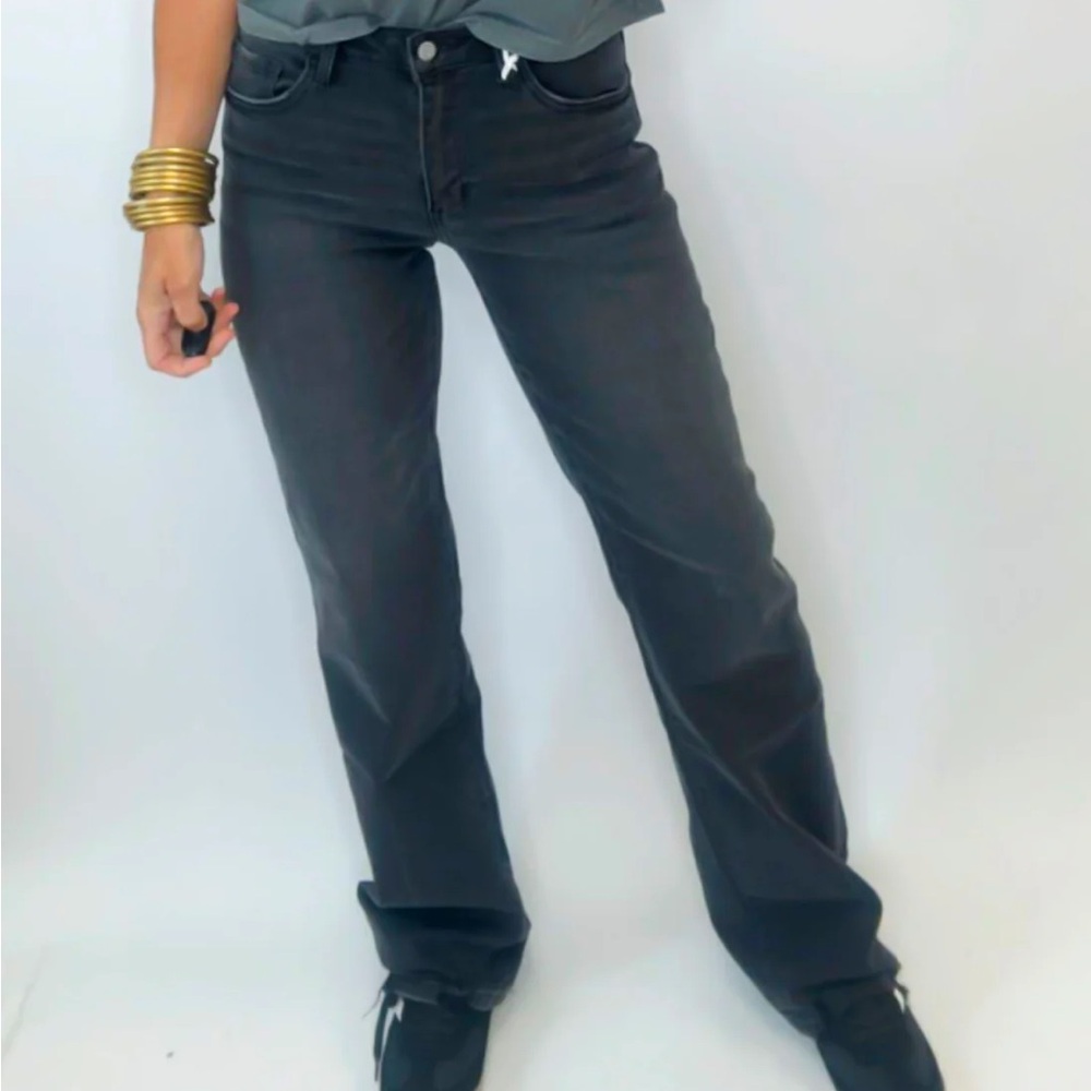 High Rise Vintage Flare Denim Jeans | VERVET